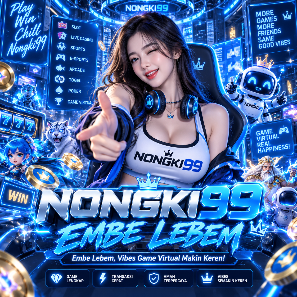 NONGKI99: Raih Bonus Pertamamu Disini Tanpa Persyaratan Sulit
